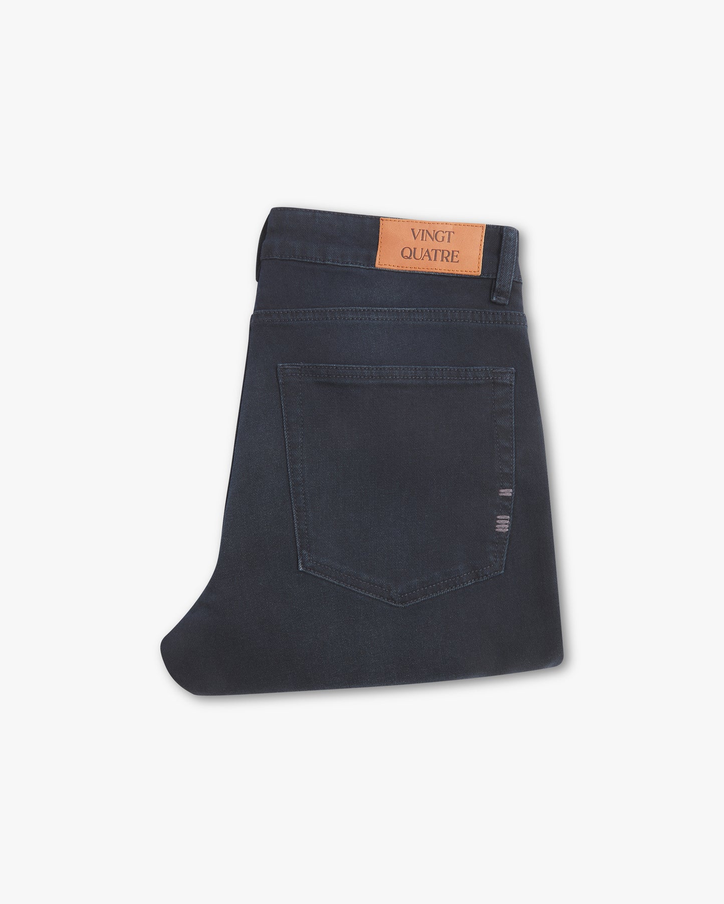 Vingt Quatre Taper Fit Blue Black Jeans