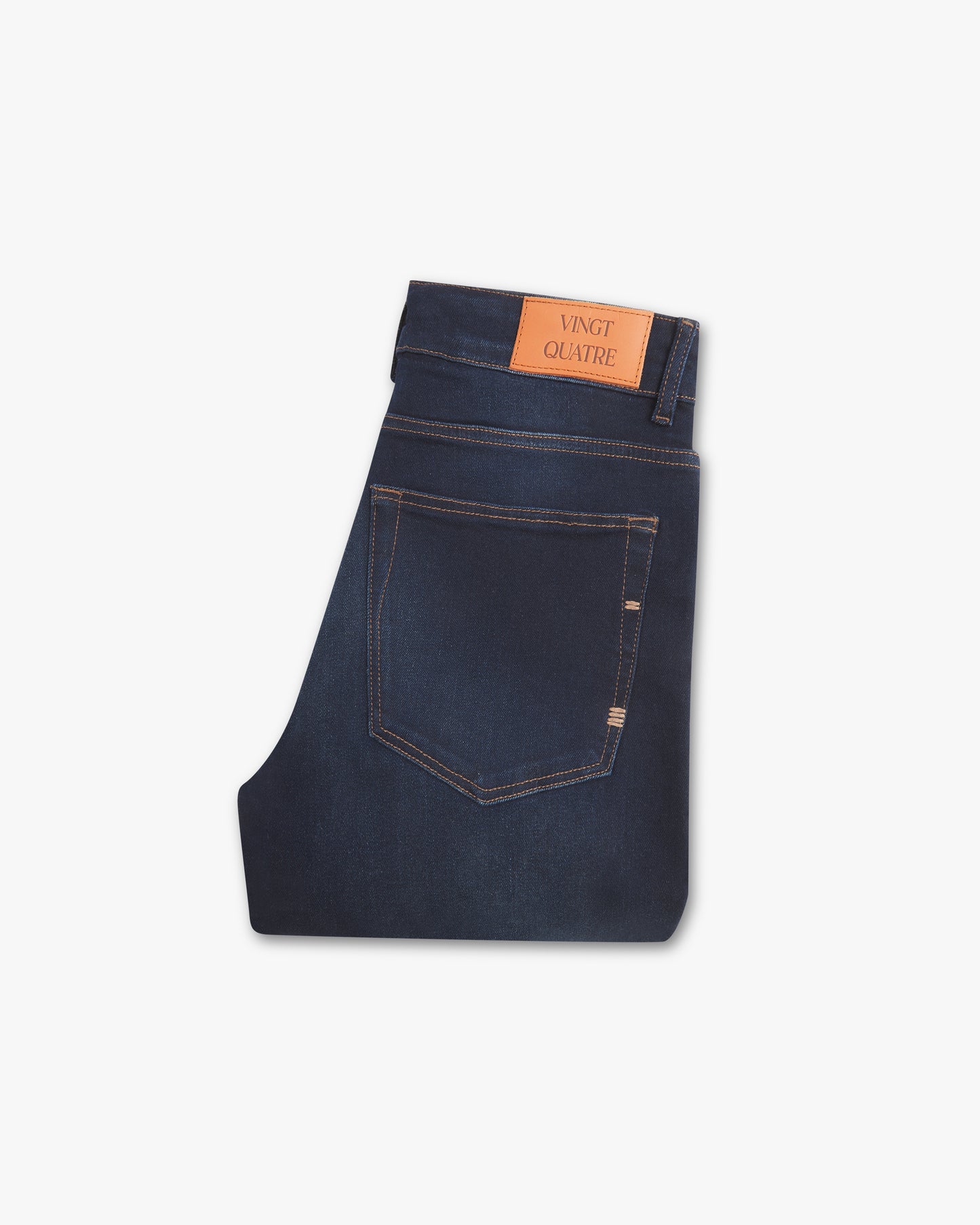 Vingt Quatre Taper Fit Indigo Rinse Jeans