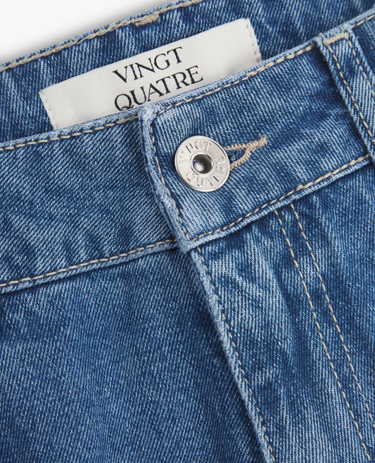 Vingt Quatre Straight Fit Light Blue Jeans