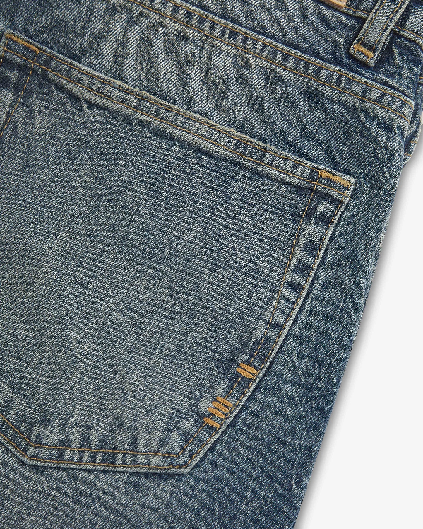 Vingt Quatre Straight Fit Vintage Wash Jeans