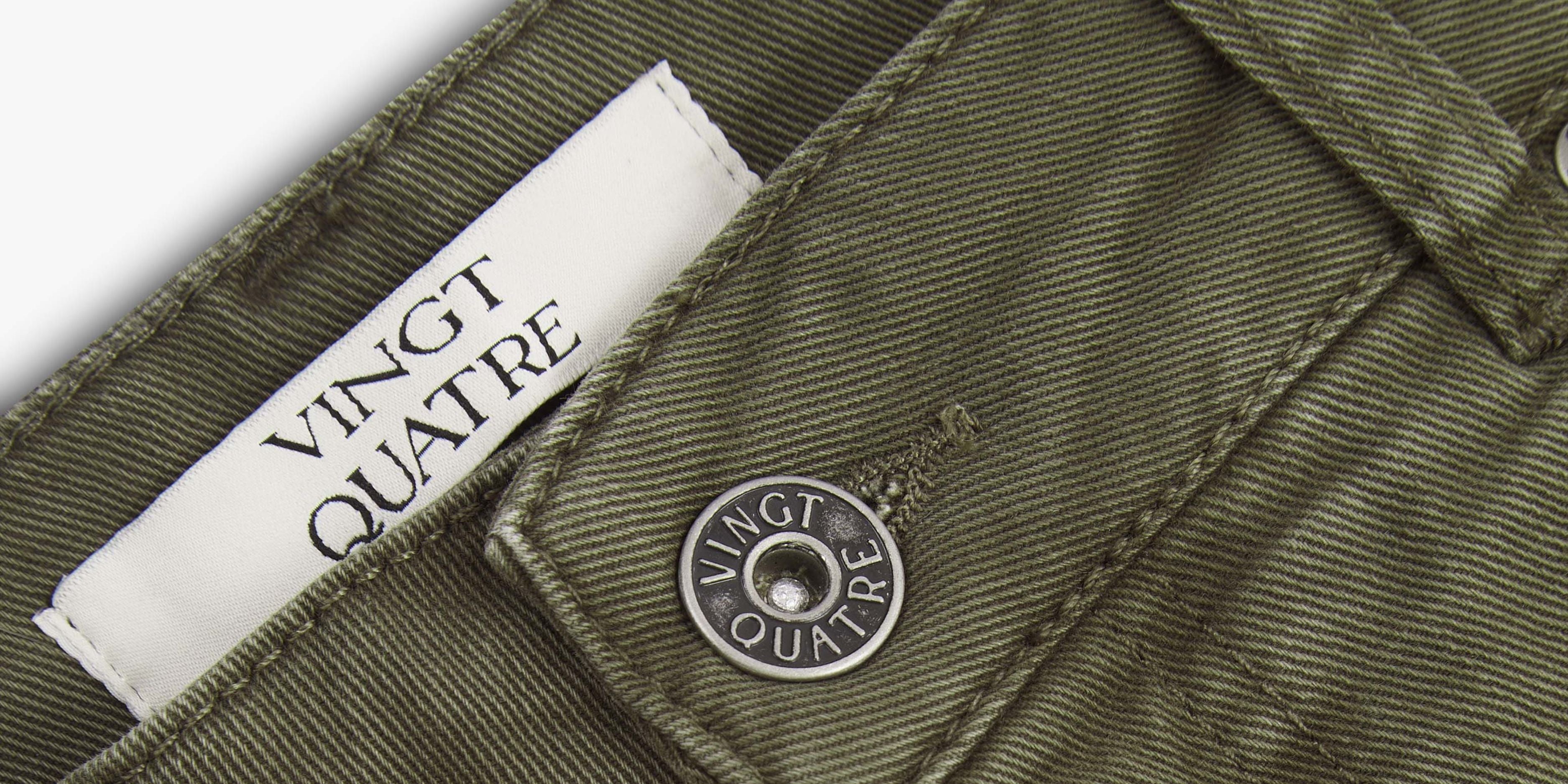 Olive Green Jeans
