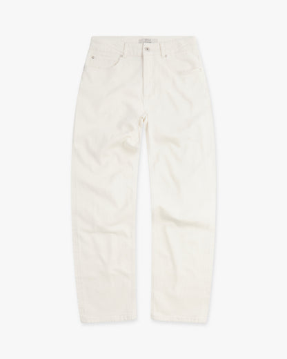 Vingt Quatre Straight Fit Chalk White Jeans