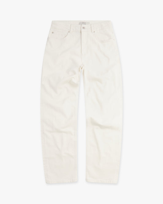 Vingt Quatre Straight Fit Chalk White Jeans