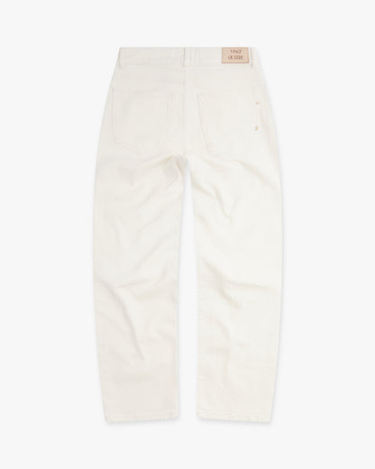 Vingt Quatre Straight Fit Chalk White Jeans