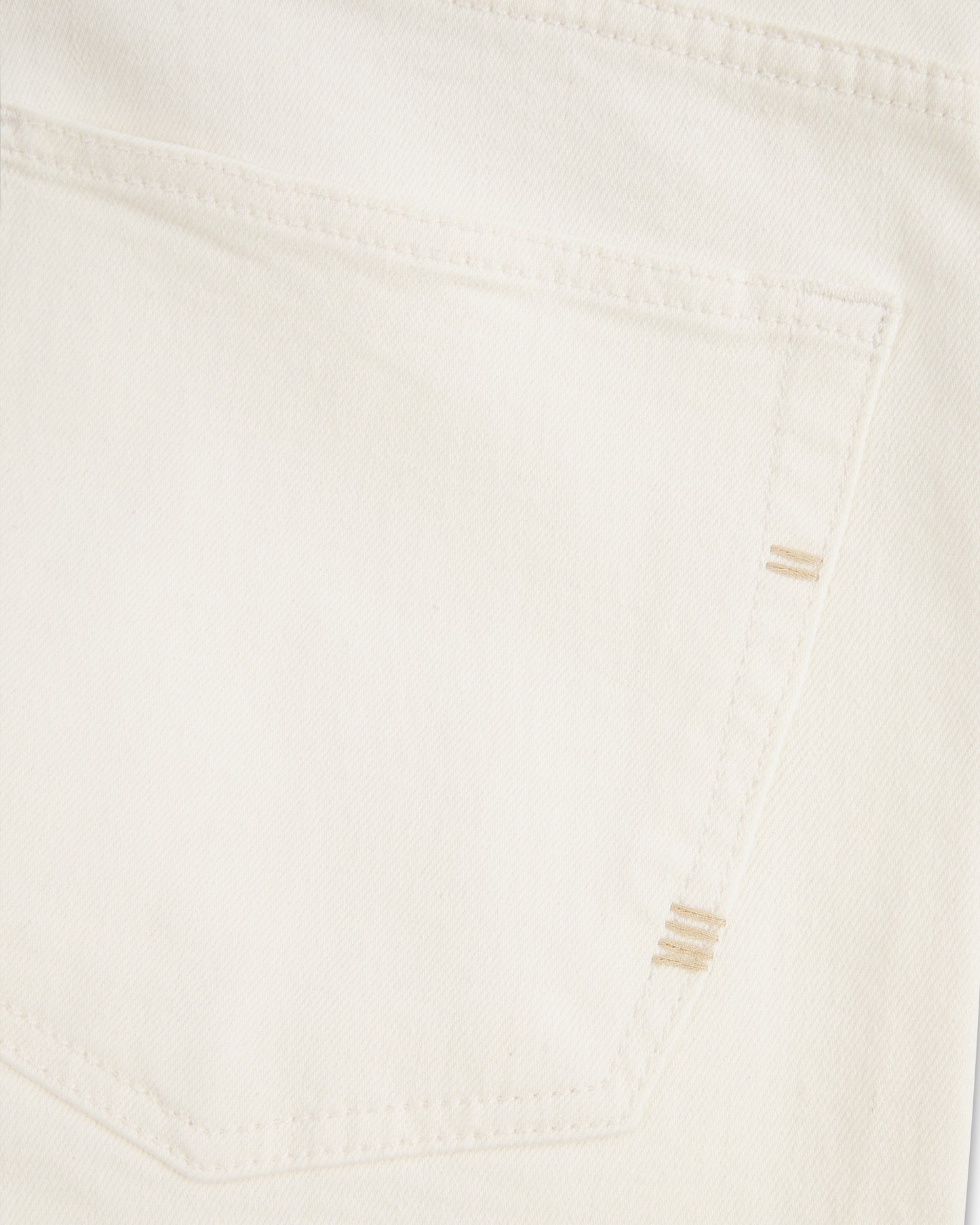 Vingt Quatre Straight Fit Chalk White Jeans