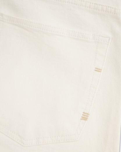 Vingt Quatre Straight Fit Chalk White Jeans
