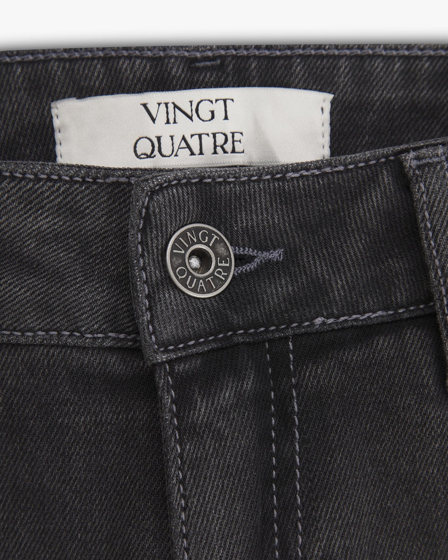 Vingt Quatre Slim Fit Wolf Grey Jeans