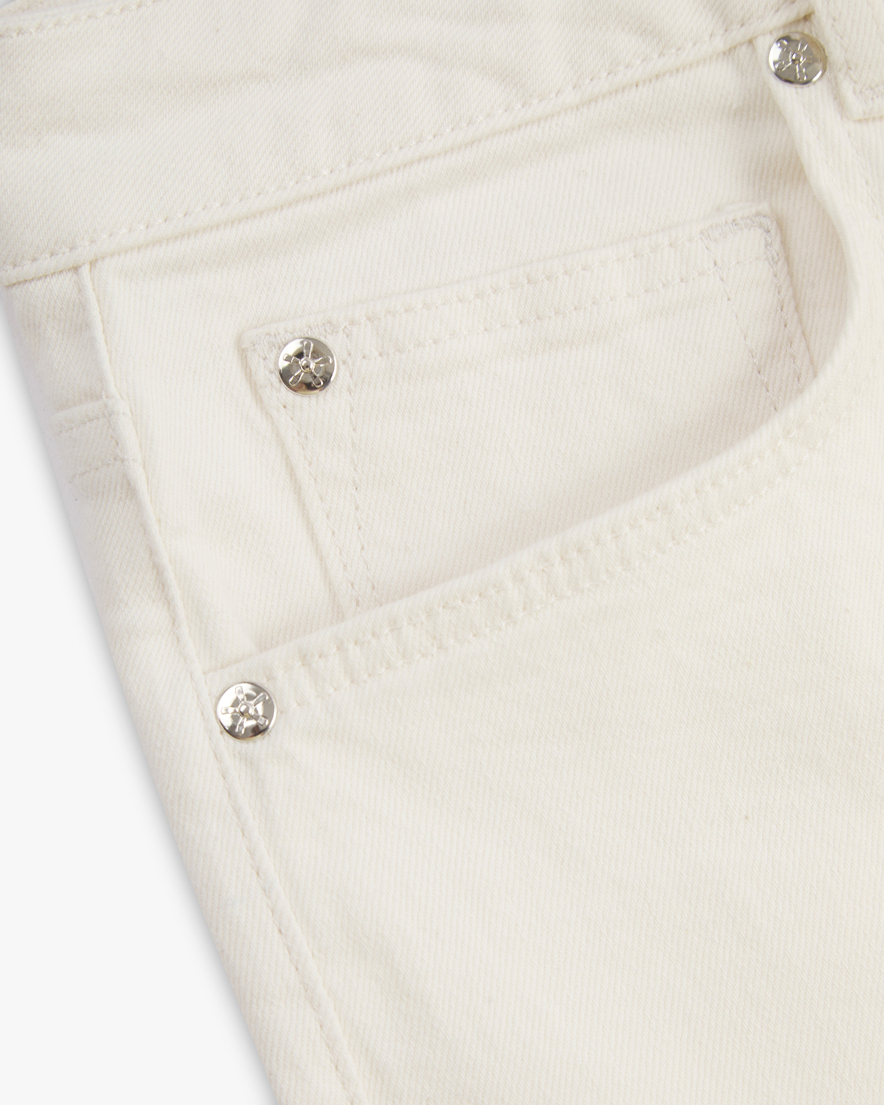 Men's Slim Fit Jeans in Chalk White — The Taylor | Vingt Quatre