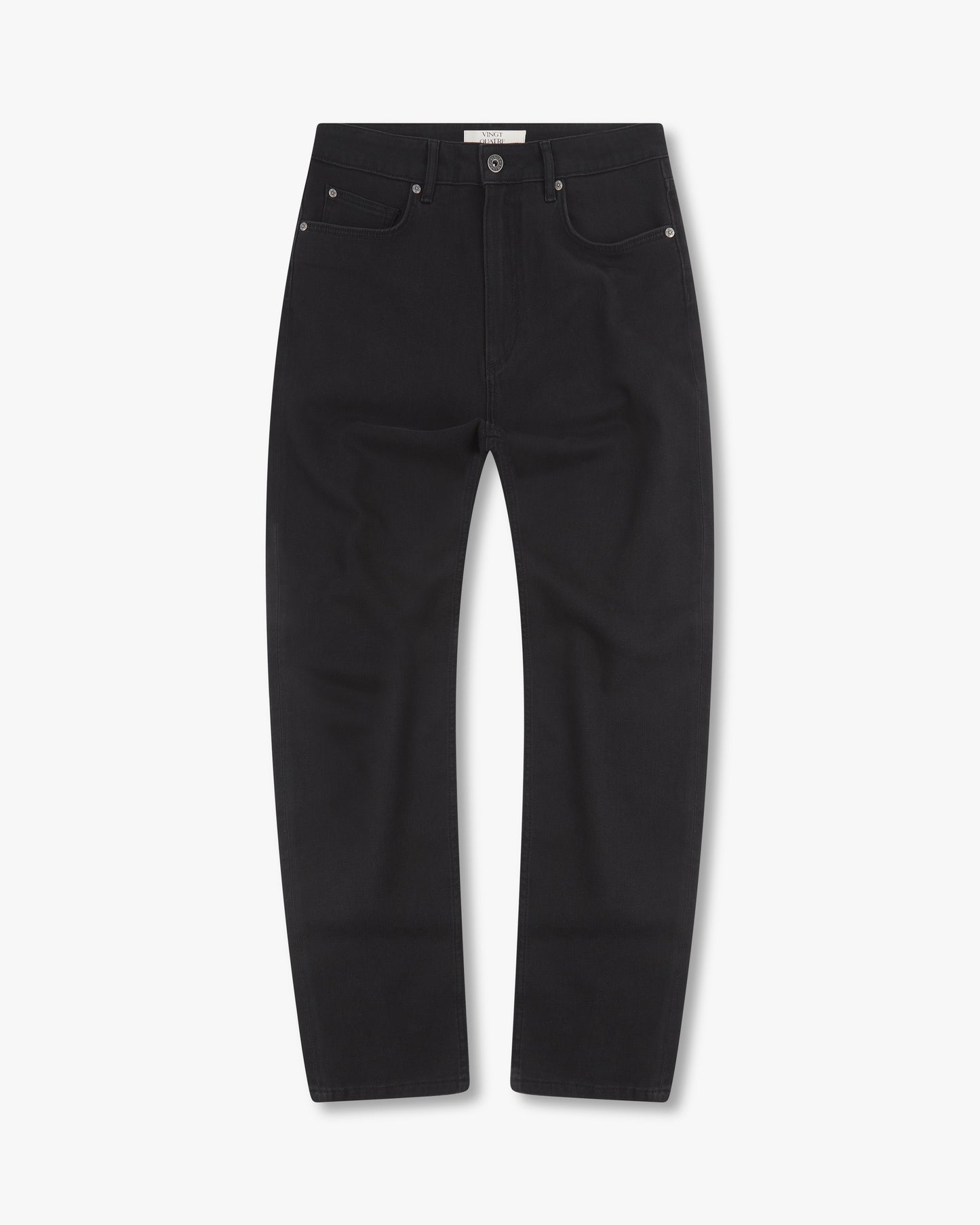 Vingt Quatre Slim Fit Stay Black Jeans