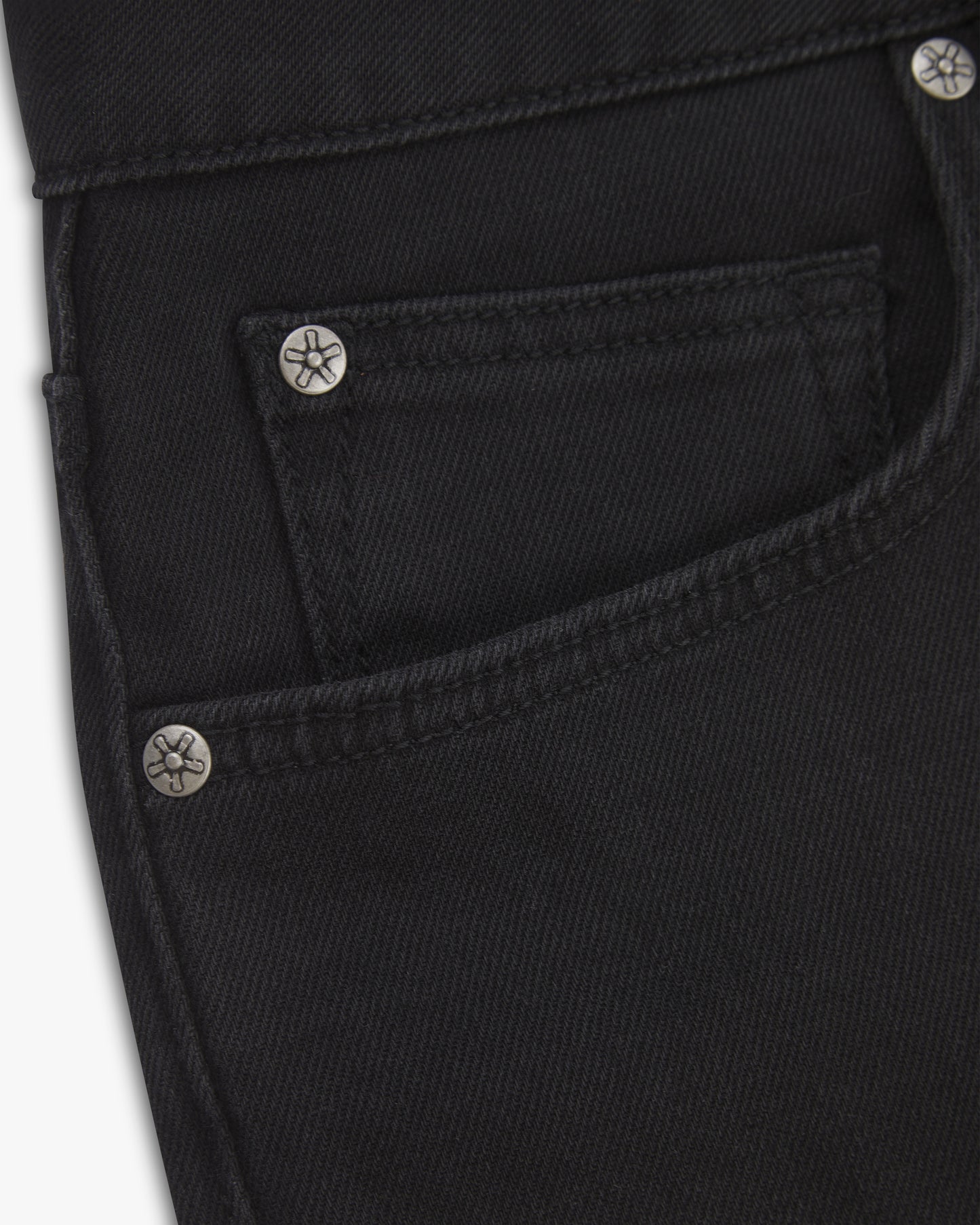 Vingt Quatre Slim Fit Stay Black Jeans