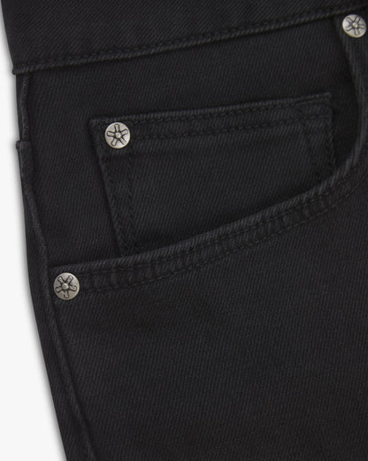 Vingt Quatre Slim Fit Stay Black Jeans