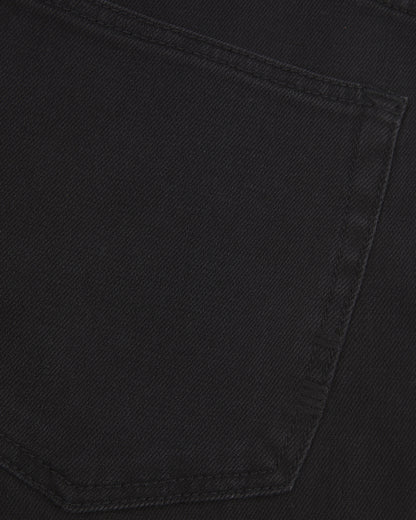 Vingt Quatre Straight Fit Washed Black Jeans