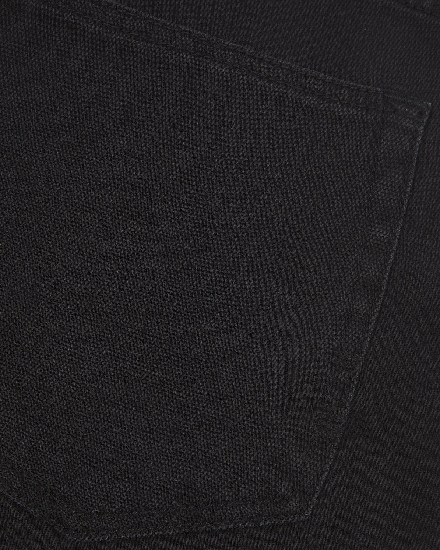 Vingt Quatre Taper Fit Washed Black Jeans