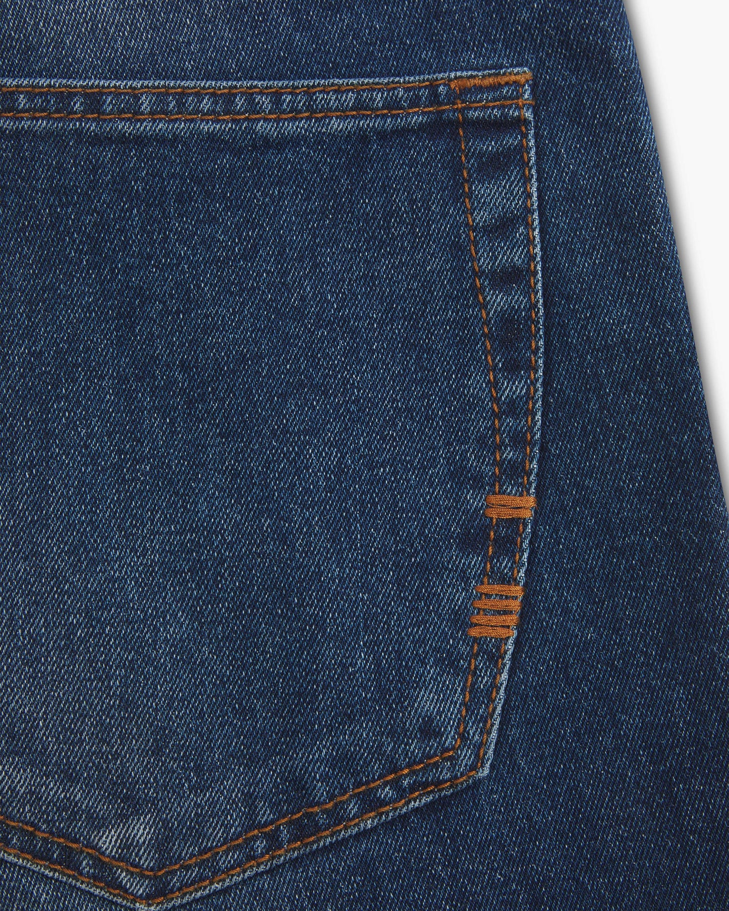 Vingt Quatre Straight Fit Mid Blue Jeans