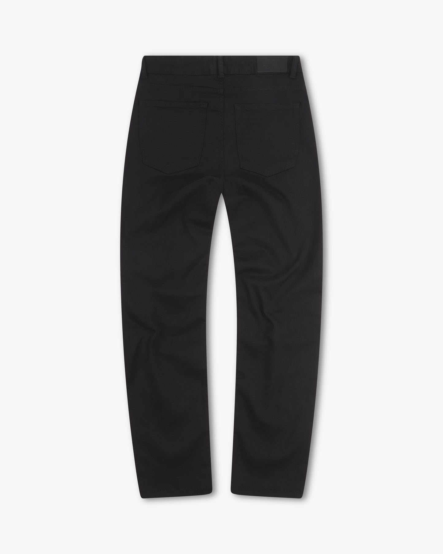 Vingt Quatre Straight Fit Stay Black Jeans
