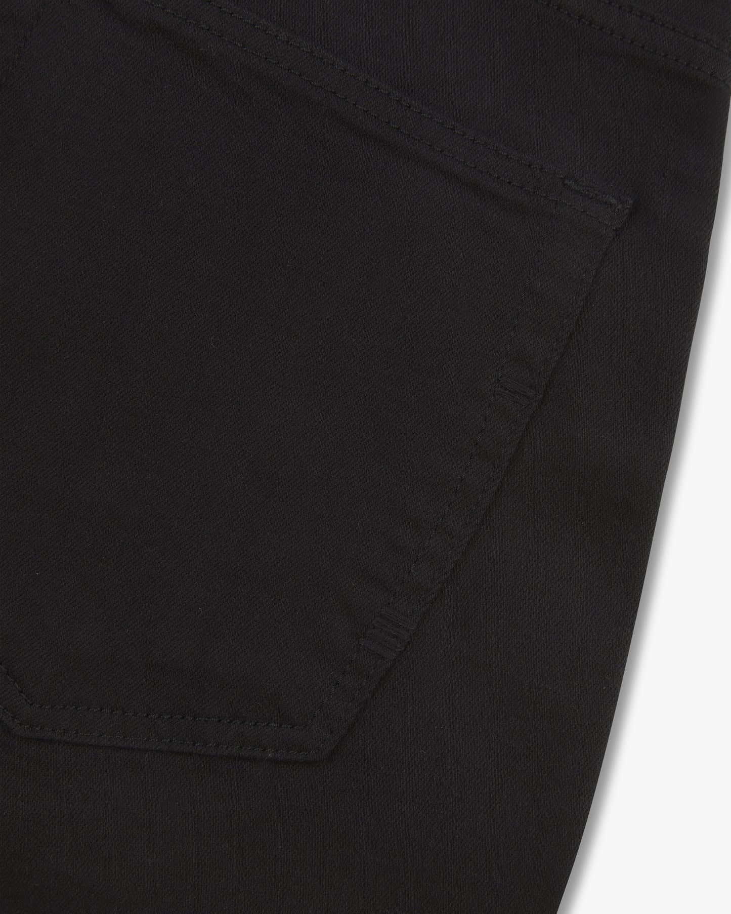 Vingt Quatre Straight Fit Stay Black Jeans