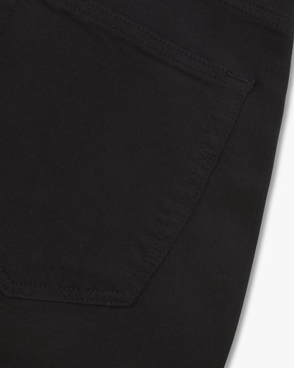 Vingt Quatre Straight Fit Stay Black Jeans