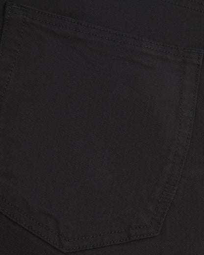 Vingt Quatre Taper Fit Stay Black Jeans