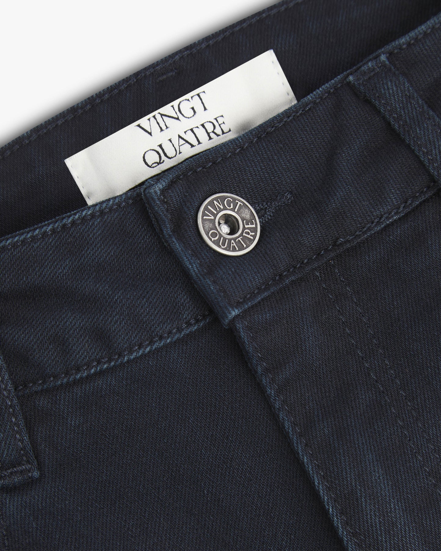 Vingt Quatre Slim Fit Blue Black Jeans