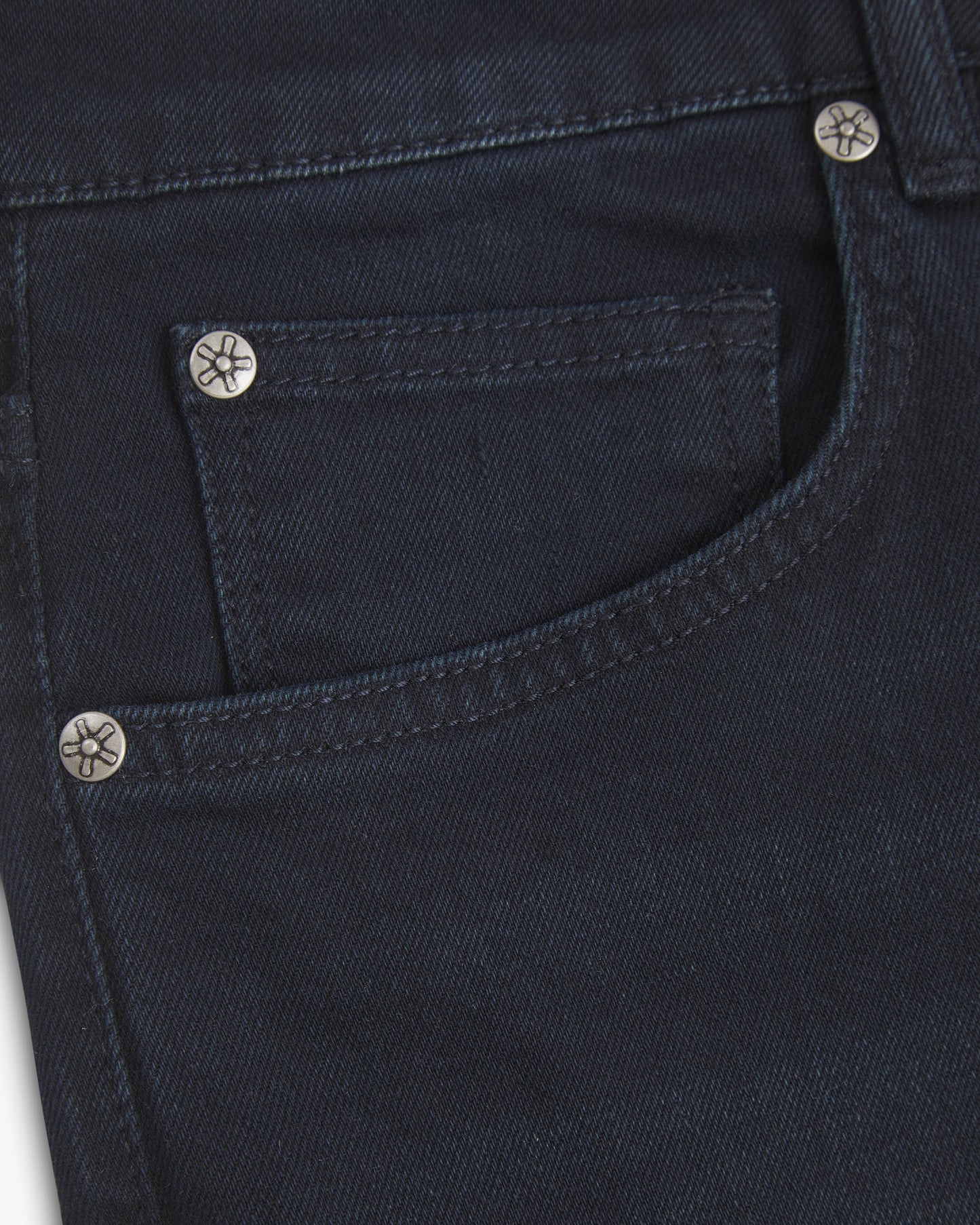 Vingt Quatre Taper Fit Blue Black Jeans