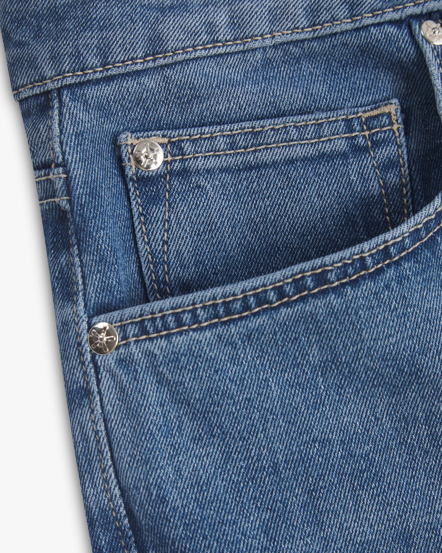 Vingt Quatre Slim Fit Light Blue Jeans