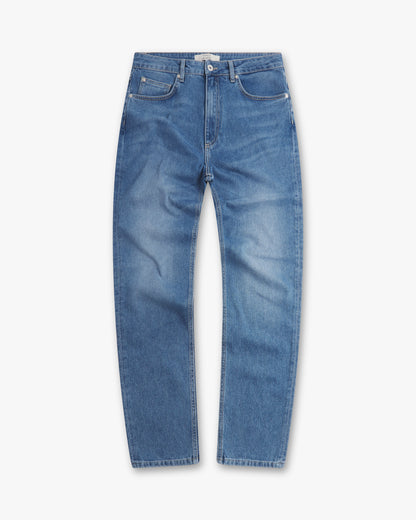 Vingt Quatre Taper Fit Light Blue Jeans
