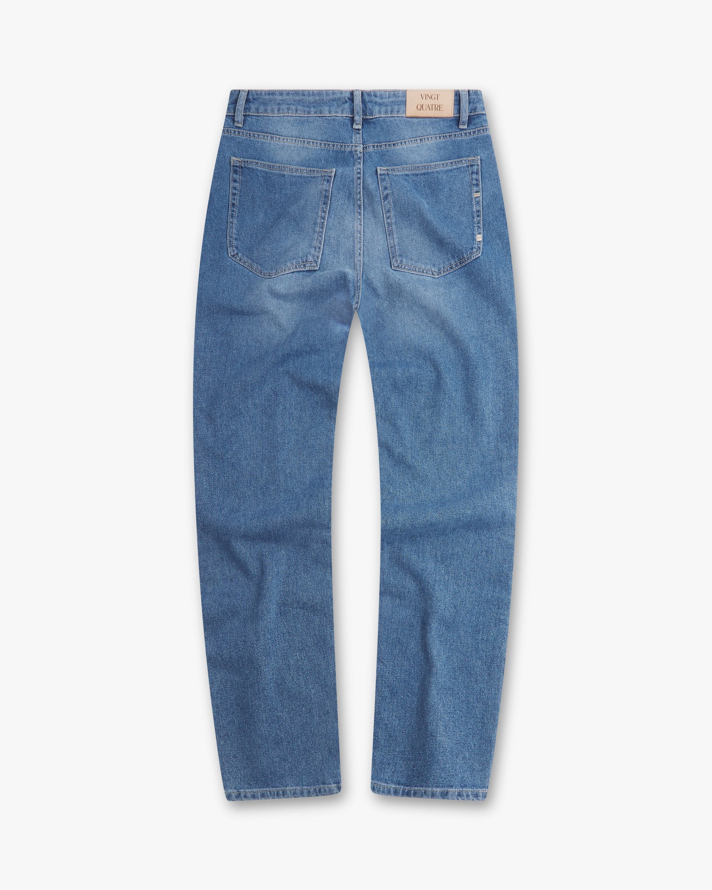 Vingt Quatre Taper Fit Light Blue Jeans