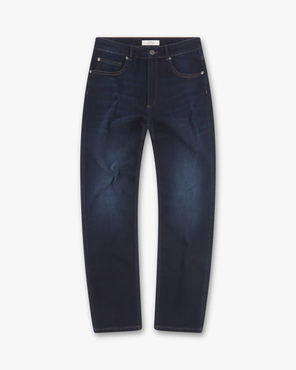 Vingt Quatre Straight Fit Indigo Rinse Jeans