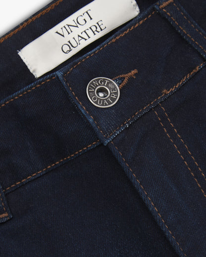 Vingt Quatre Straight Fit Indigo Rinse Jeans