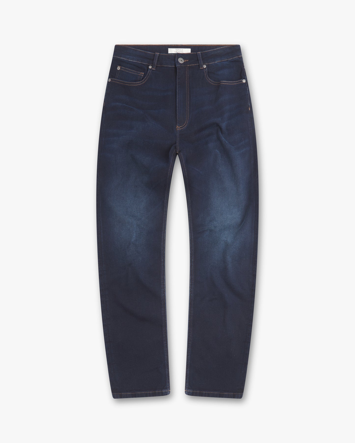 Vingt Quatre Taper Fit Indigo Rinse Jeans