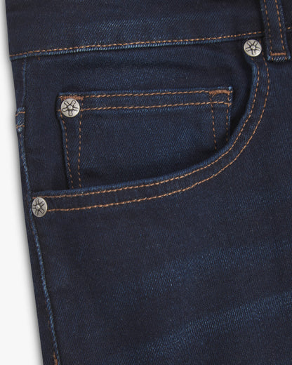 Vingt Quatre Taper Fit Indigo Rinse Jeans