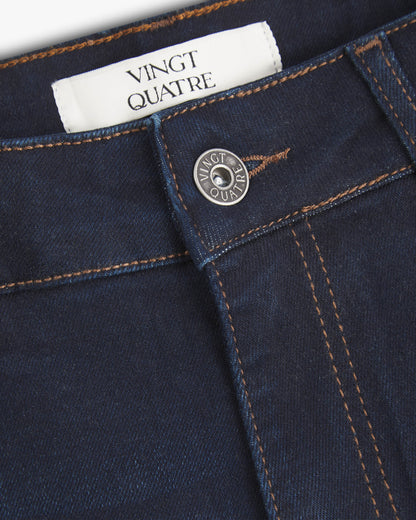 Vingt Quatre Taper Fit Indigo Rinse Jeans