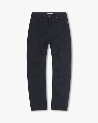 Vingt Quatre Slim Fit Navy Garment Dye Jeans