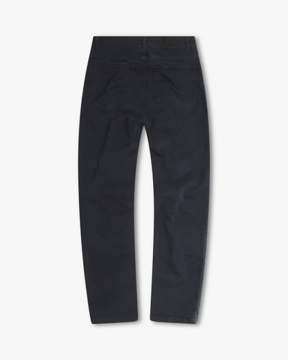 Vingt Quatre Slim Fit Navy Garment Dye Jeans