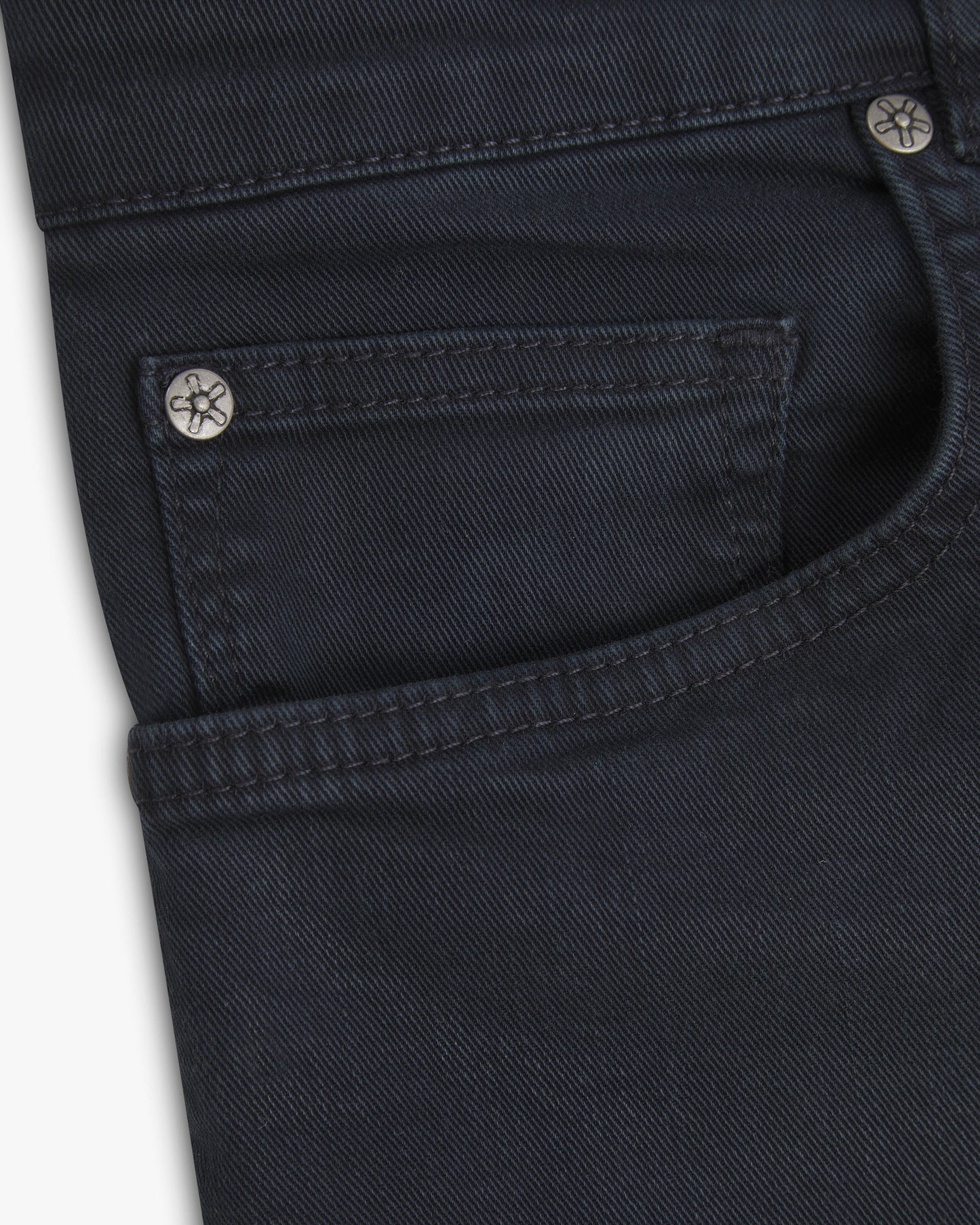 Vingt Quatre Slim Fit Navy Garment Dye Jeans