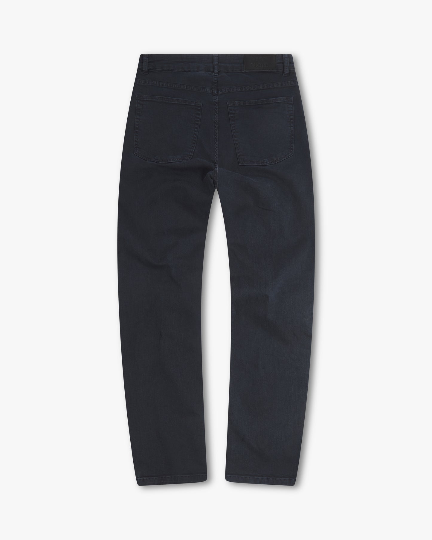 Vingt Quatre Taper Fit Navy Garment Dye Jeans