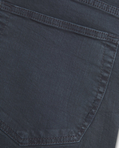 Vingt Quatre Taper Fit Navy Garment Dye Jeans