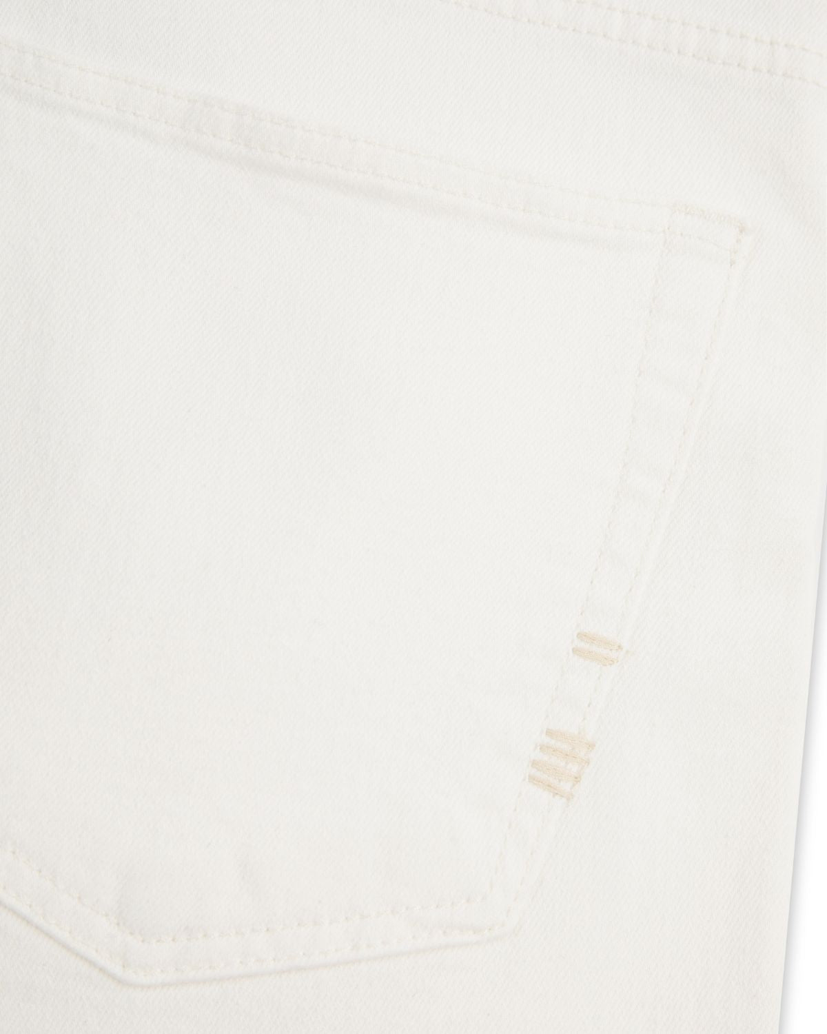 Vingt Quatre Slim Fit Chalk White Garment Dye Jeans