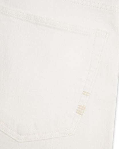 Vingt Quatre Slim Fit Chalk White Garment Dye Jeans