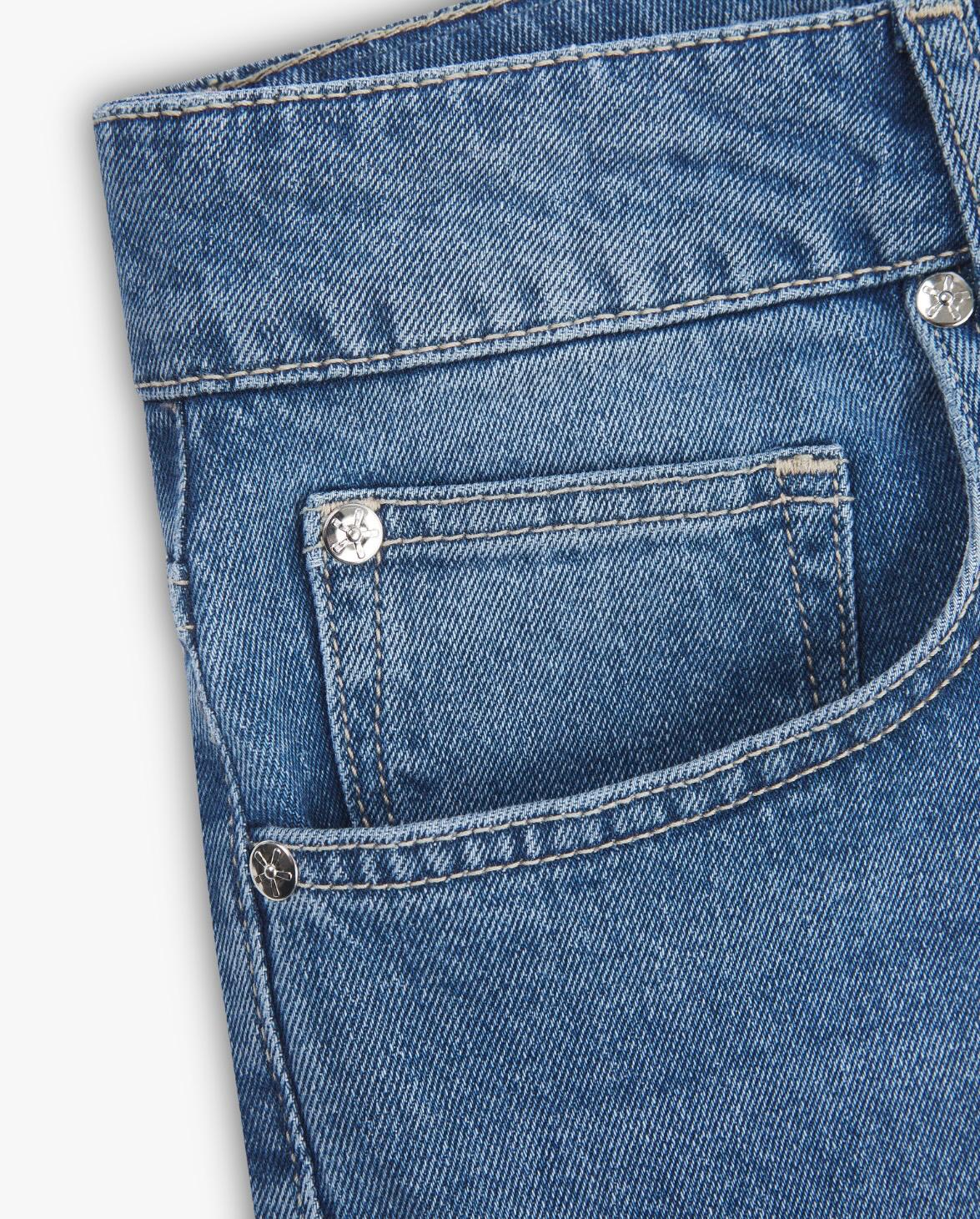 Vingt Quatre Straight Fit Light Blue Jeans
