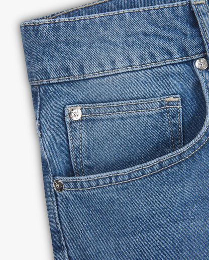 Vingt Quatre Straight Fit Light Blue Jeans