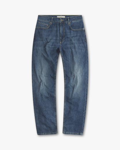 Vingt Quatre Taper Fit Cool Blue Jeans