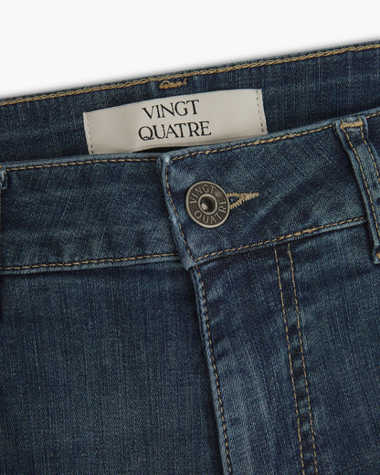 Vingt Quatre Taper Fit Cool Blue Jeans