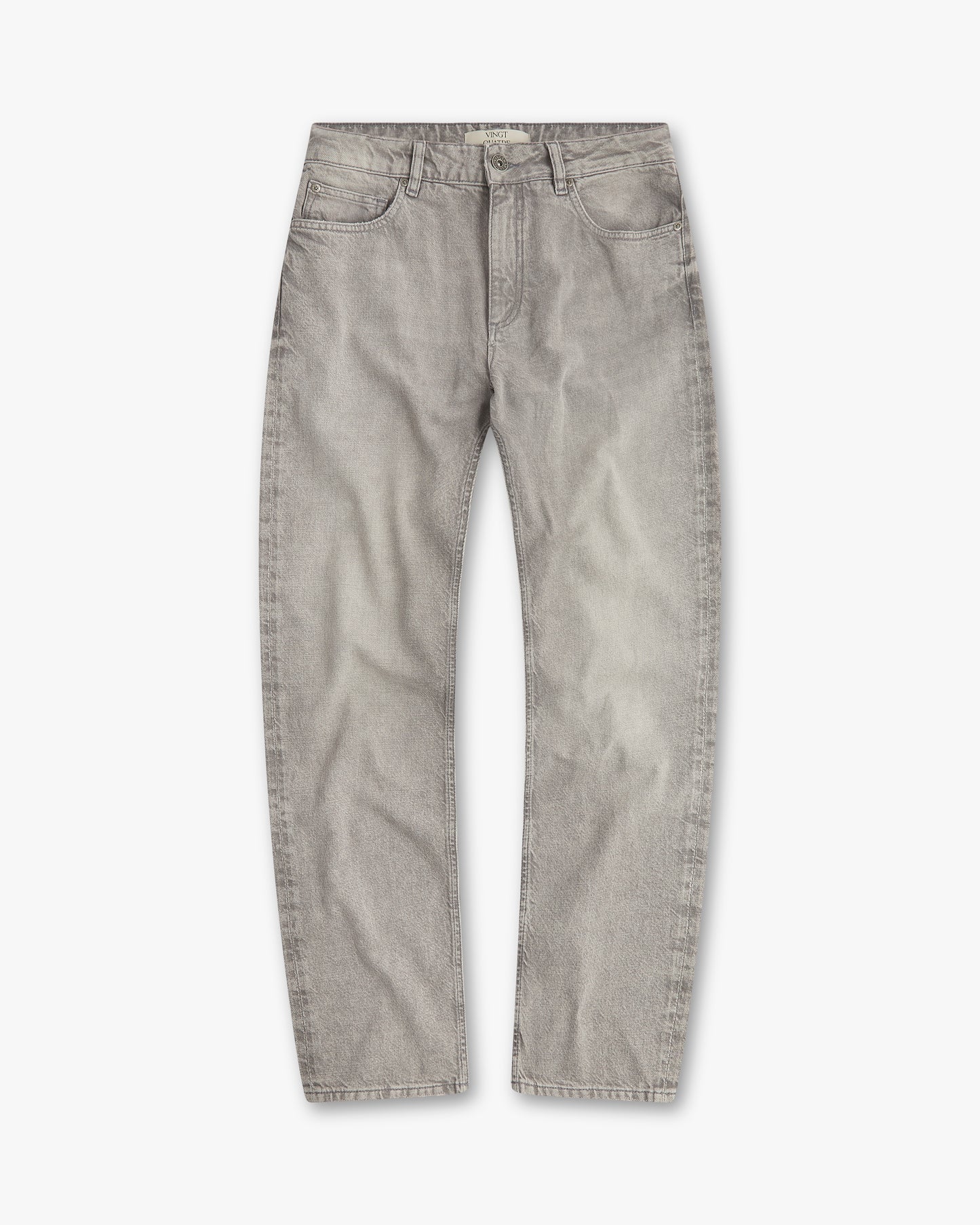 Vingt Quatre Straight Fit Cool Grey Jeans