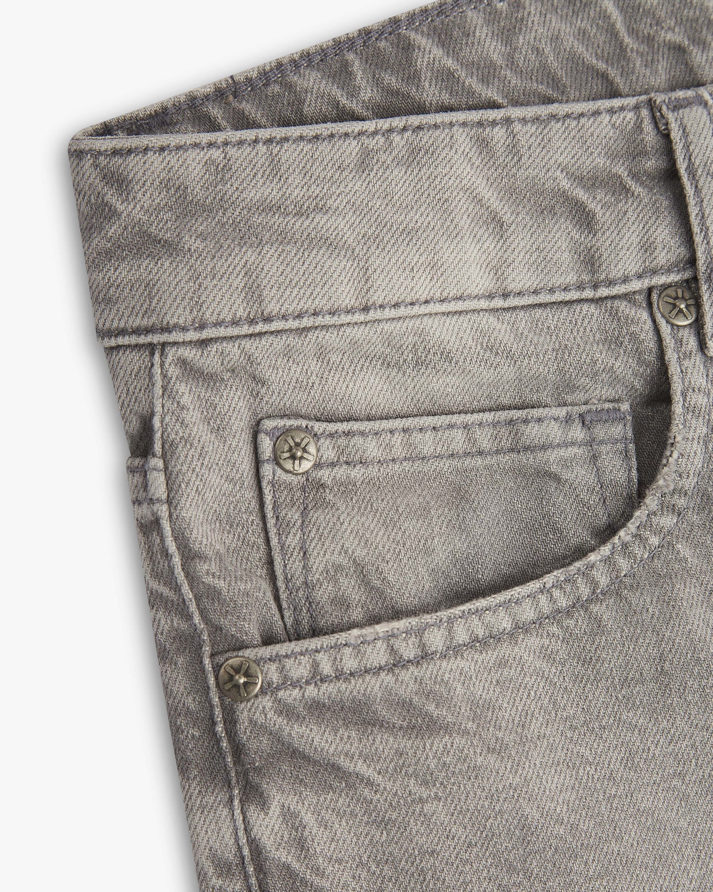 Vingt Quatre Straight Fit Cool Grey Jeans