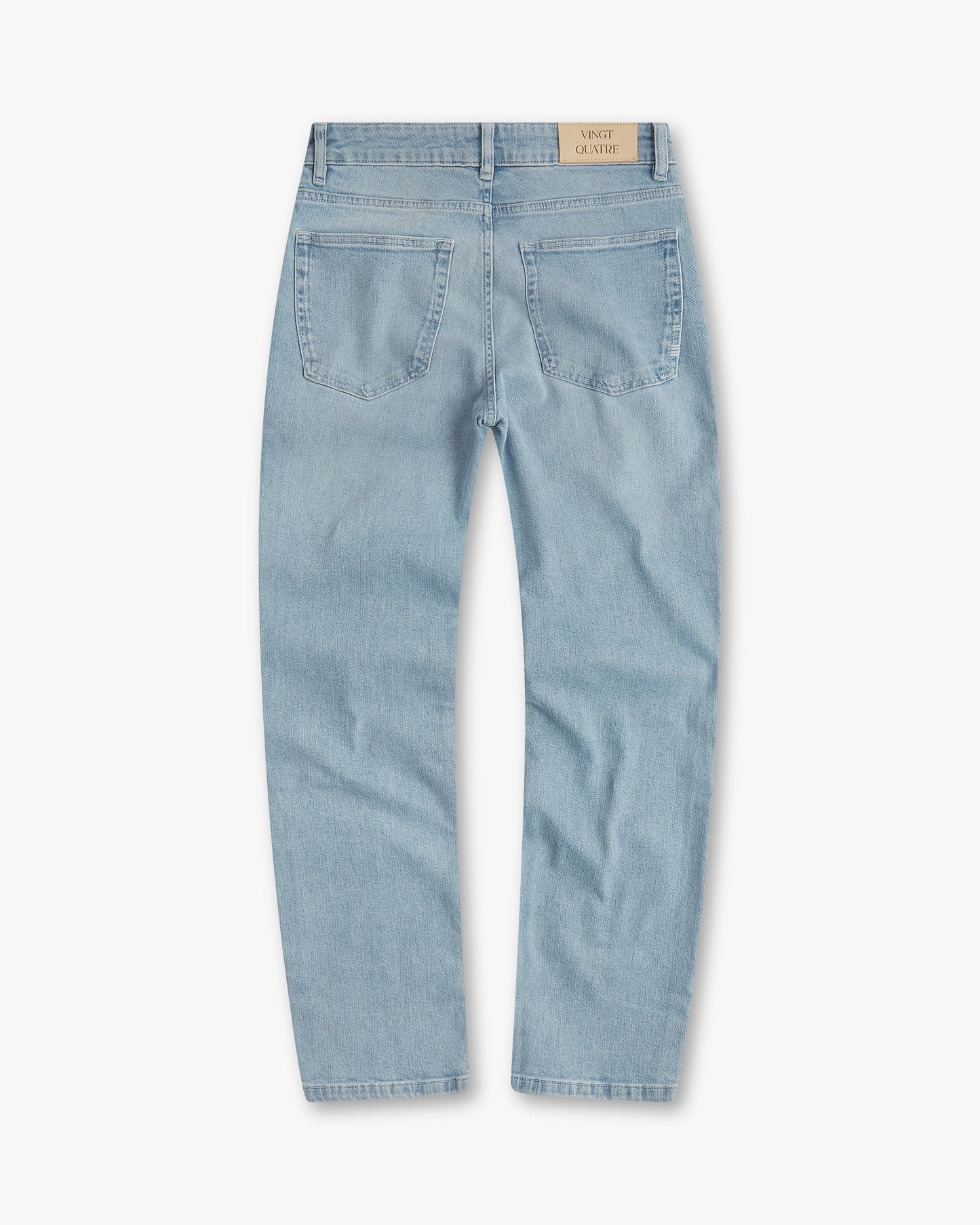 Vingt Quatre Straight Fit Ice Blue Jeans