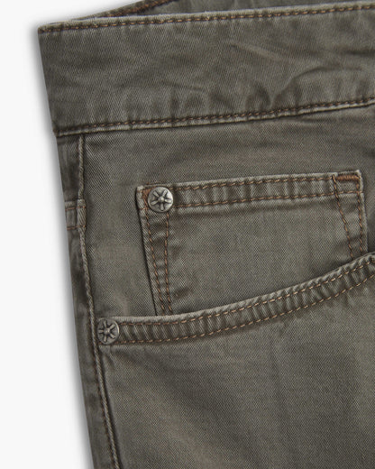 Vingt Quatre Taper Fit Moss Jeans