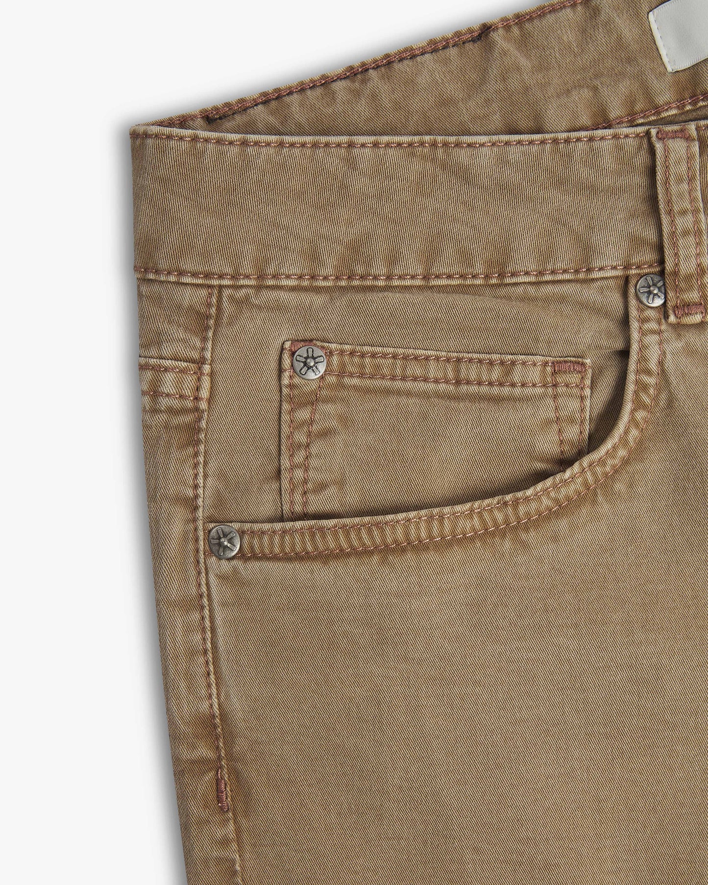 Vingt Quatre Taper Fit Tobacco Jeans