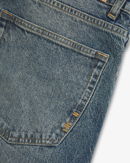 Vingt Quatre Straight Fit Vintage Wash Jeans
