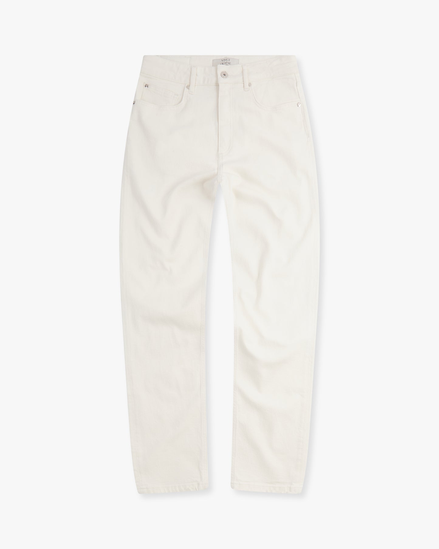 Vingt Quatre Taper Fit Chalk White Jeans